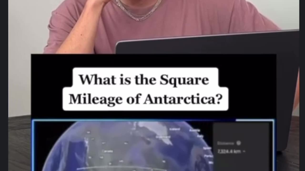 ⬜️🇦🇶 What is the Square Mileage of Antarctica❓ ✅ NASA Lies doc 🐍: https://t.me/