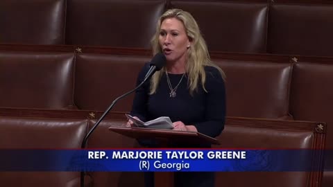 Marjorie Taylor Green Implores the House to Focus on American Issues Instead of Global Issues