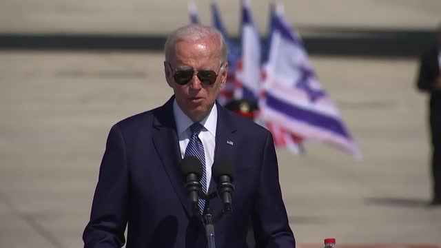 Biden Says He Still Supports Two-State Solution Between Israel, Palestine