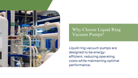 Liquid Ring Vacuum Pumps: A Smart Investment by Courtney & Nye