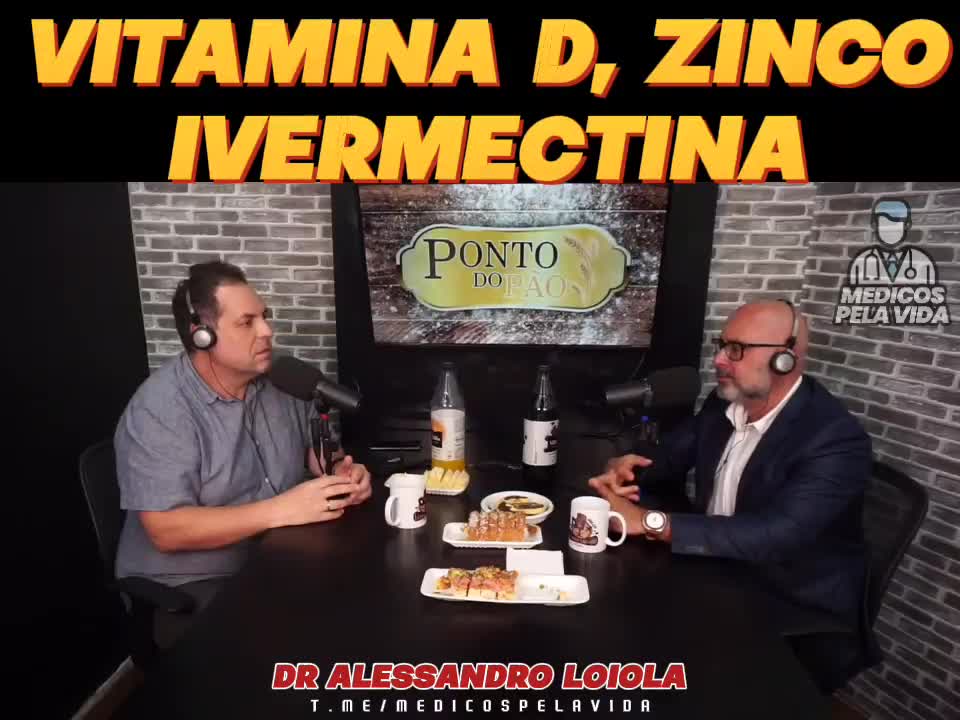 Dr. Alessandro Loiola - Vitamina D, Zinco e Ivermectina