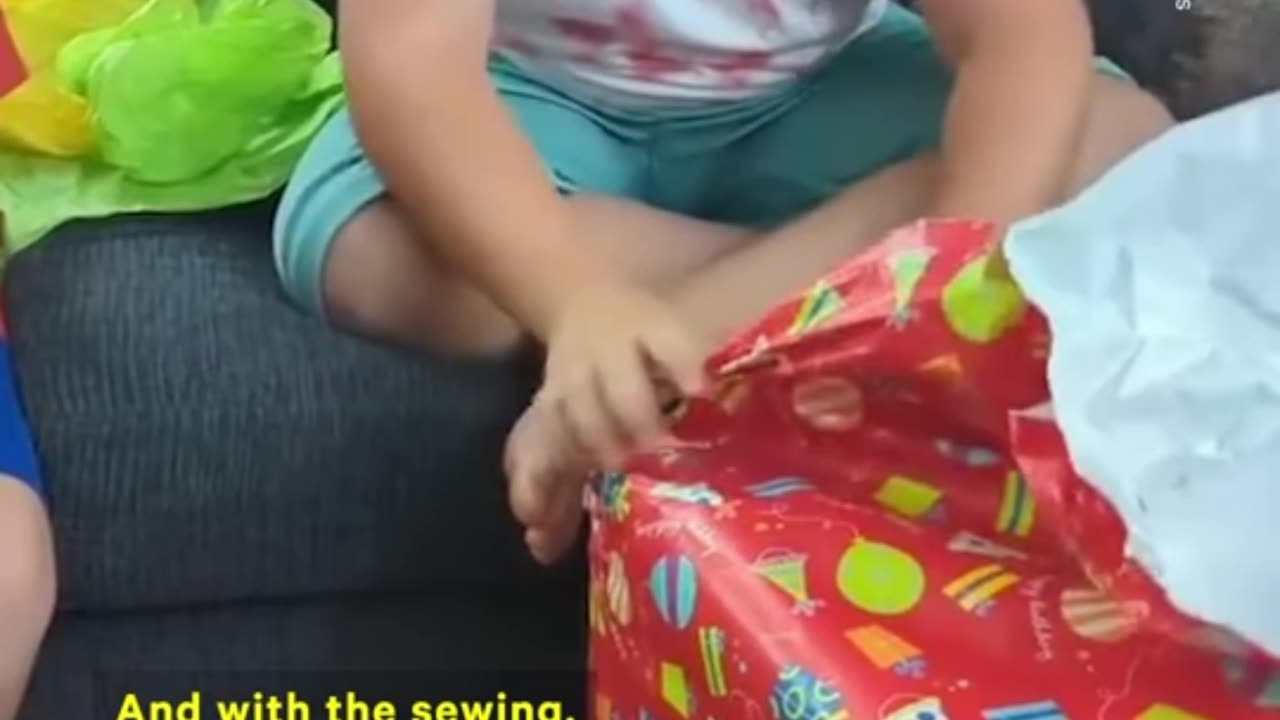 9-Year-Old Goes Viral For Sewing Talent