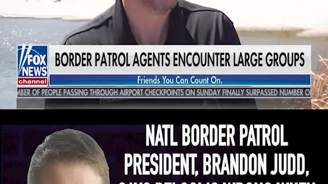 NATL BORDER PATROL PRESIDENT SAYS PELOSI IS WRONG WHEN BLAMING THE BORDER CRISIS ON TRUMP