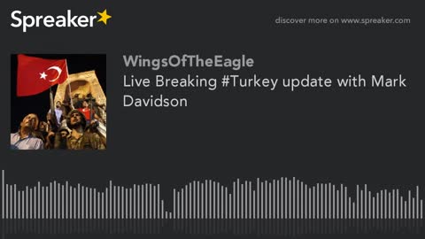 Live Breaking #Turkey update with Mark Davidson