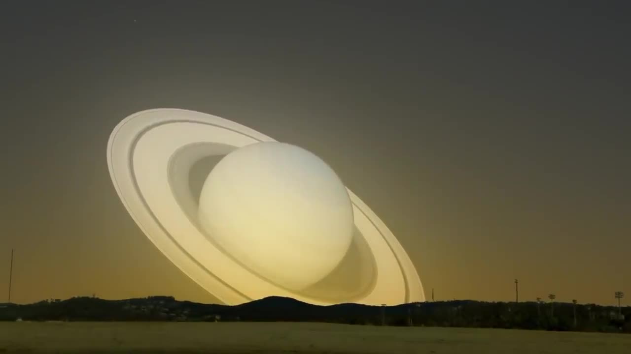 A visit from Saturn: What if Saturn flew past the Earth