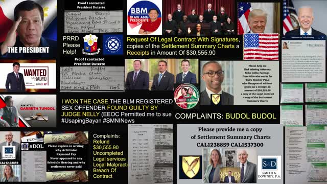 One News Page / Tully Rinckey PLLC Washington DC / Tully Legal Albany New York / Complaints Better Business Bureau / Smith Downey PA / Douglas W. Desmarais / Sen. Raffy Tulfo / Rep. Jocelyn Tulfo / Atty. Garreth Tungol / Wanted Sa Radyo / Supreme Court