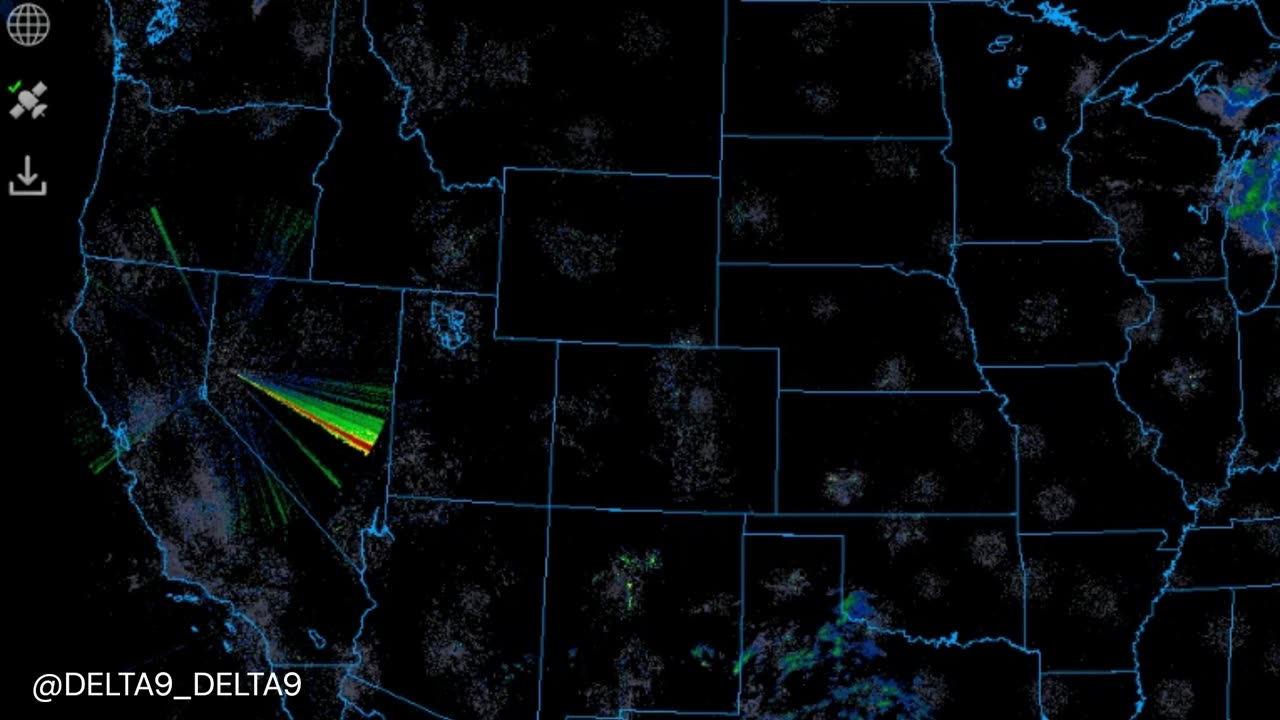 glitches over the states today folks . smoking gun straight line pulses 6.12.24