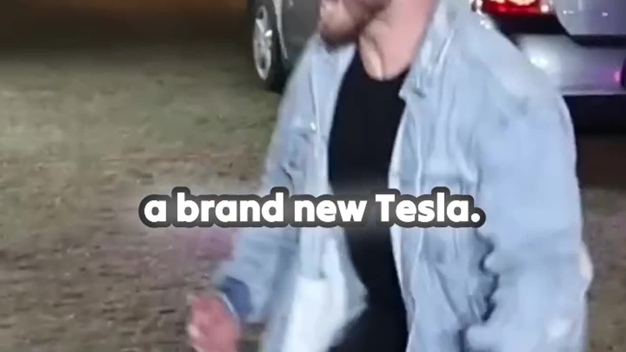 Winning A Brand New Tesla