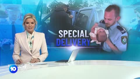 Police Officer Delivers Baby 10 News First