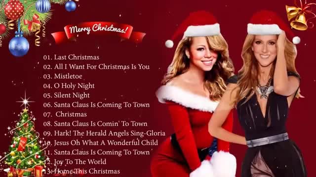 Best Christmas Songs By Whitney Houston, Mariah Carey, Celine Dion Christmas Full Album