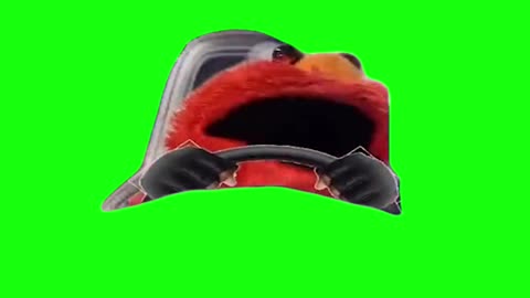 Elmo Driving to California Gurls | Green Screen