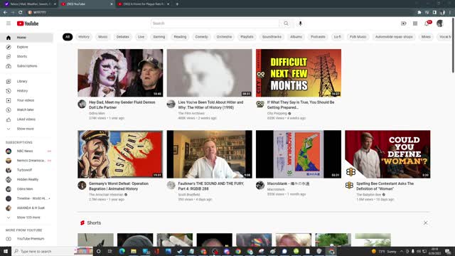 Chrome browser flips out while trying to play "dangerous misinformation" youtube video