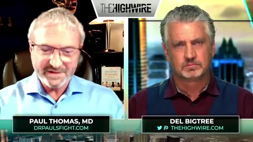 UNVACCINATED CHILDREN ARE MUCH HEALTHIER THAN VACCINATED...THE HIGHWIRE WITH DR. PAUL THOMASD