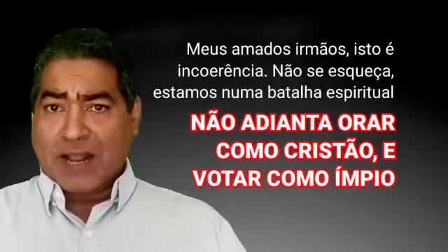 A INCOERENCIA DE ALGUMS CRISTÃOS
