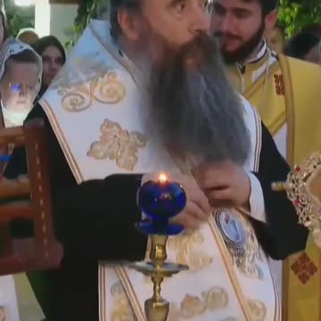 Ereticul Ecumenist Galaction Schismatic,Apostat,Antihrist,Batjocoritor al Semnului Sv. Cruci, 2023