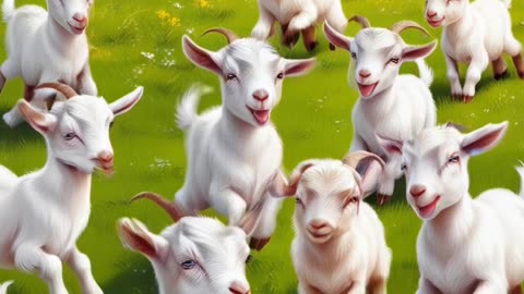 Cute goat viral video