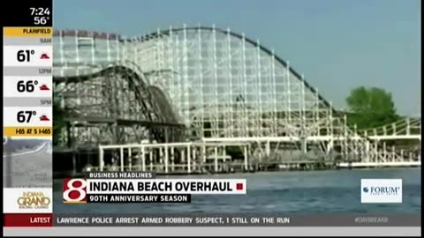 March 8, 2016 - Overhaul of Indiana Beach Amusement Park Among Business Headlines