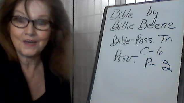 Bible by Billie Beene Pass Tr Prov 6 P3