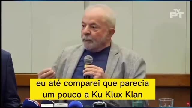 Parece que o Lula queria mesmo QUEIMAR o CUSCUZ... de tanto passar no fogo.