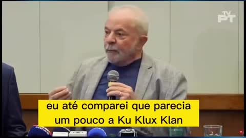 Parece que o Lula queria mesmo QUEIMAR o CUSCUZ... de tanto passar no fogo.