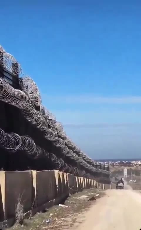 Egypt’s border wall with Gaza