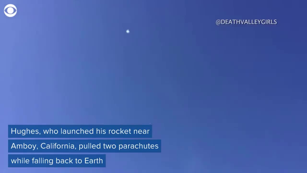 Man launches himself in self-made rocket to prove flat Earth theory