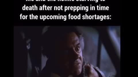 Food shortage on the way