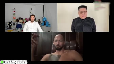 Adin Ross podcast where Andrew Tate meets KIM JONG UN 😂