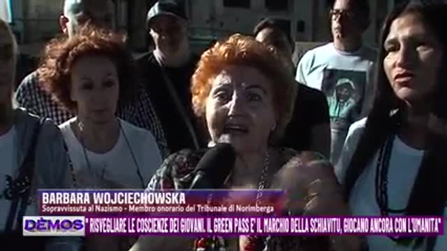 L'appello di Barbara Wojciechowska, sopravvissuta al Nazismo e il Comunismo.