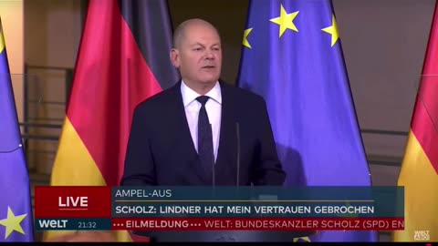 💥Scholz: Lindner hat mein Vertrauen gebrochen