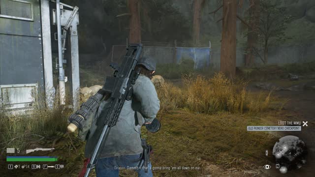 Days Gone - Old Pioneer Cemetary NERO Checkpoint Walkthrough