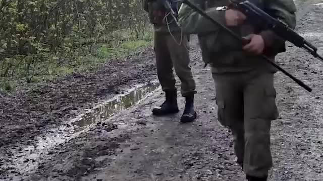 Russian sappers are demining areas with destroyed military equipment of Ukraine