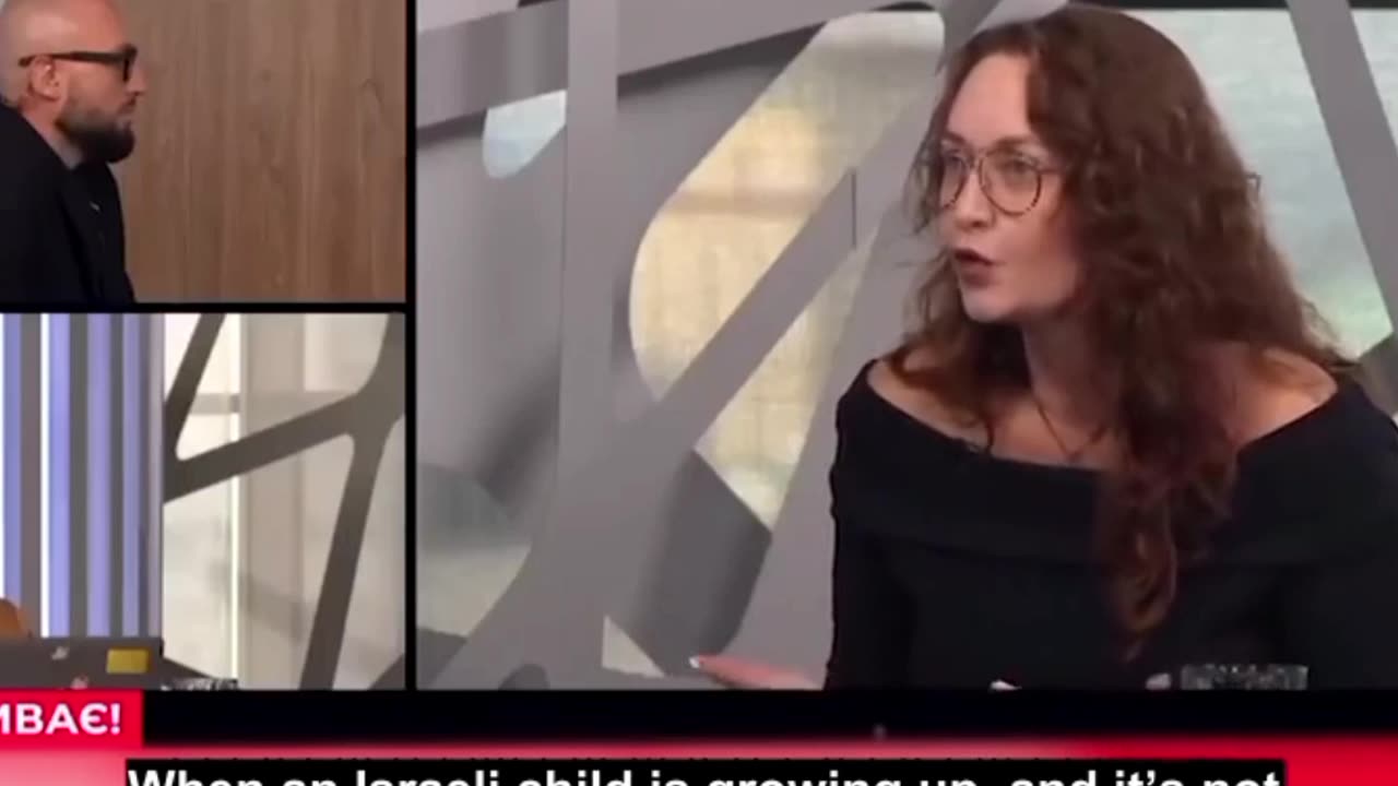 On Ukrainian television, they told how a Palestinian child differs from an Israeli one