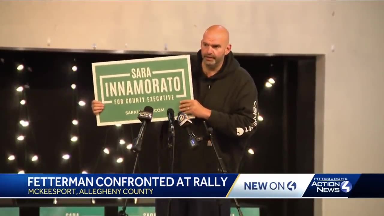 Fetterman to Heckler: Jokes on You, I Can't Understand What You're Saying