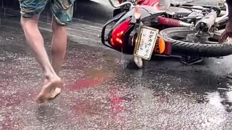 Bike accident