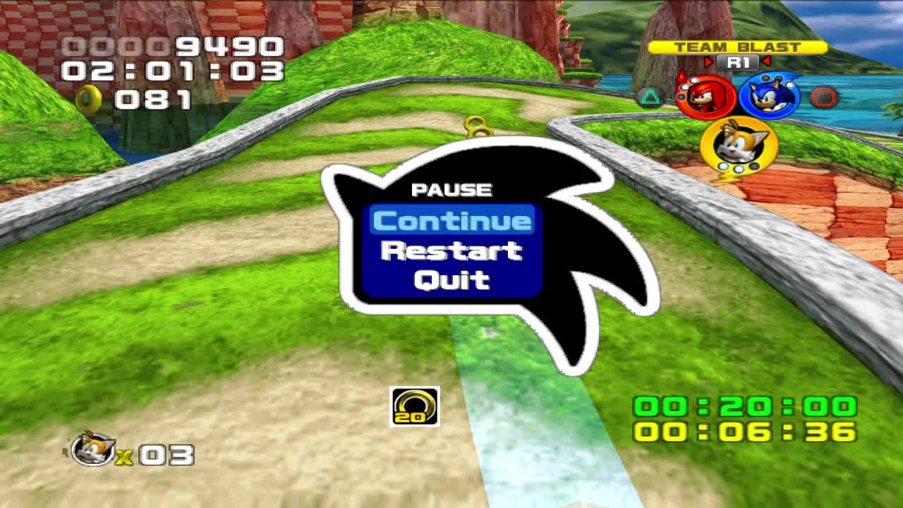 Sonic Heroes PCSX2 Gameplay!!! (PS2 Emulator)