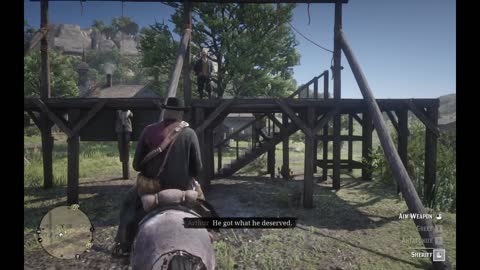 Red Dead Redemption has an Asshole Sheriff