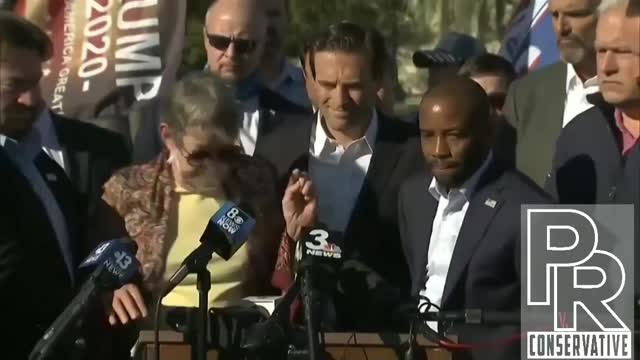 Nevada Poll worker blocked from watching!