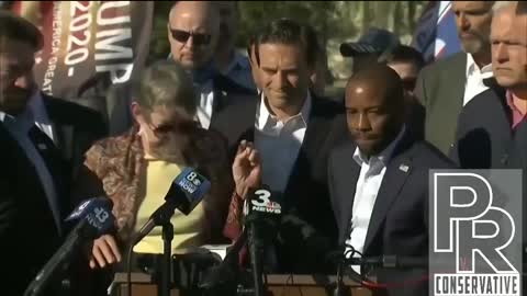 Nevada Poll worker blocked from watching!