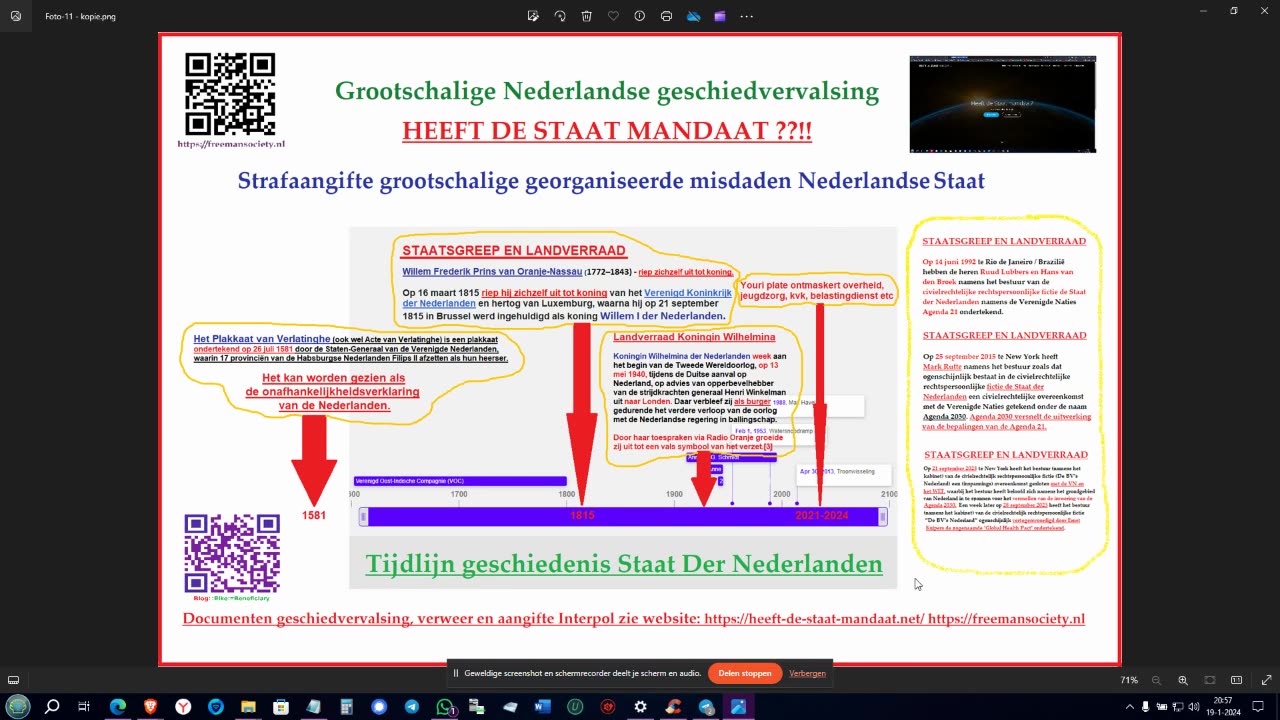 DE WIL VAN HET VOLK VORMT DE BASIS VOOR HET GEZAG VAN DE REGERING