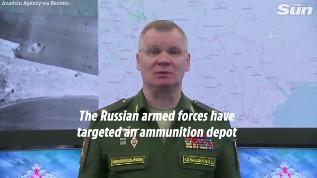 Forces Destroy Objects Of War In The Ukraine-Russia War copy