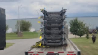 LOADING UP PAINTED CHASSIS in BOWLING GREEN, KY