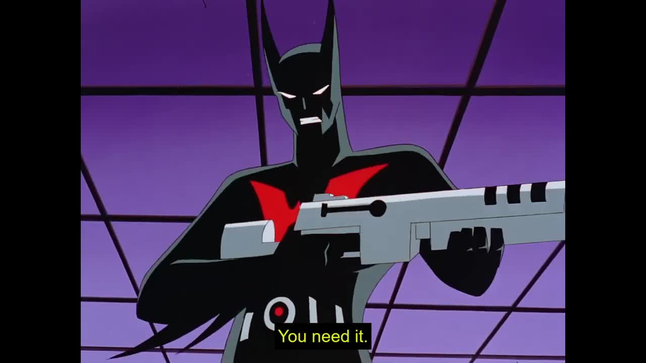 Batman Beyond in future dystopia VS a Furry in public