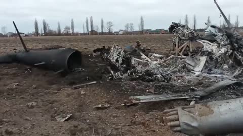 Another downed Russian Mi-8 helicopter