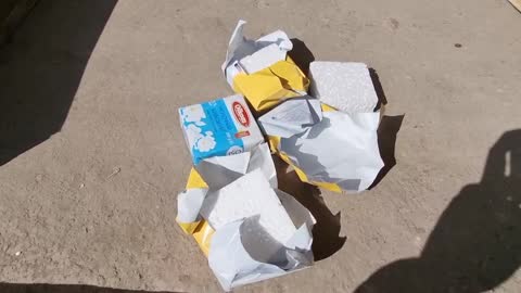 In Ukraine, humanitarian aid was stolen from Kyiv to Chernihiv.