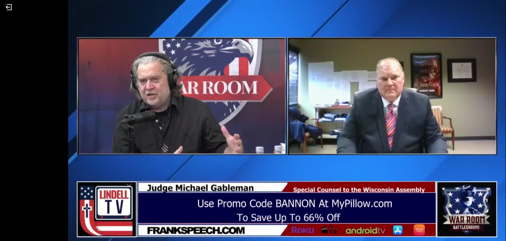 Justice Gableman Joins War Room Discusses Tianna Epps-Johnson from the CTCL