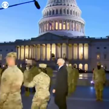 Here’s Pence. Is this good or bad-