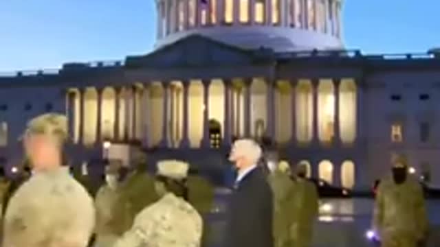 Here’s Pence. Is this good or bad-