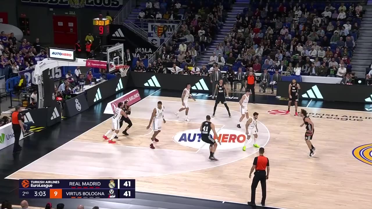 REAL MADRID VS VIRTUS BOLOGNA HIGHLIGHTS | EUROLEAGUE BASKETBALL