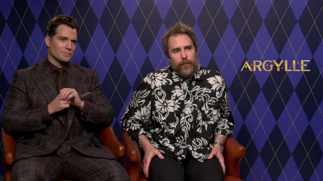 ARGYLLE Hilarious Cast Interview - Cavill, Howard, Rockwell, Lena, Cranston, Jackson, DeBose